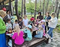 В парке «Алые паруса» прошло познавательно-развлекательное мероприятие под девизом "Овощи и фрукты - полезные продукты!"  В парке «Алые паруса» прошло познавательно-развлекательное мероприятие под девизом "Овощи и фрукты - полезные продукты!"