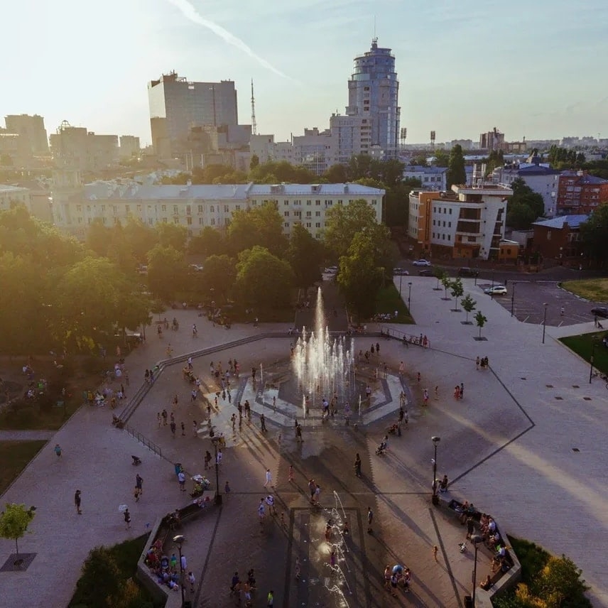Фонтаны города Воронежа