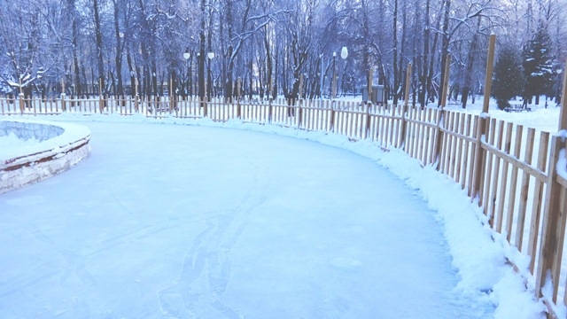 Завершены работы по устройству бесплатного катка в парке «Орленок» Завершены работы по устройству бесплатного катка в парке «Орленок»