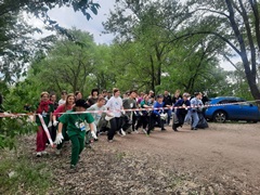 Воронежская команда "Эко воин" вошла в топ-3 команд Весеннего Кубка чистоты 2025