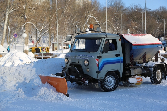 В воронежском центральном парке идет подготовка к масленичным гуляниям В воронежском центральном парке идет подготовка к масленичным гуляниям