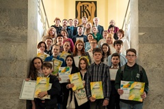 Сотрудники управления экологии приняли участие во втором туре конкурса юных исследователей «Дебют в науке» 